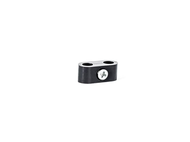 Hovedbilde THROTTLE/IDLE CABLE CLAMPS. BLACK, 4.7MM, THROTTLE/IDLE CABLE CLAMPS. ...