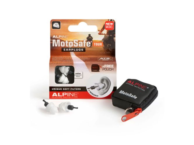 Hovedbilde ALPINE MOTOSAFE TOUR EARPLUGS WITH MINI GRIP, Øreplugger