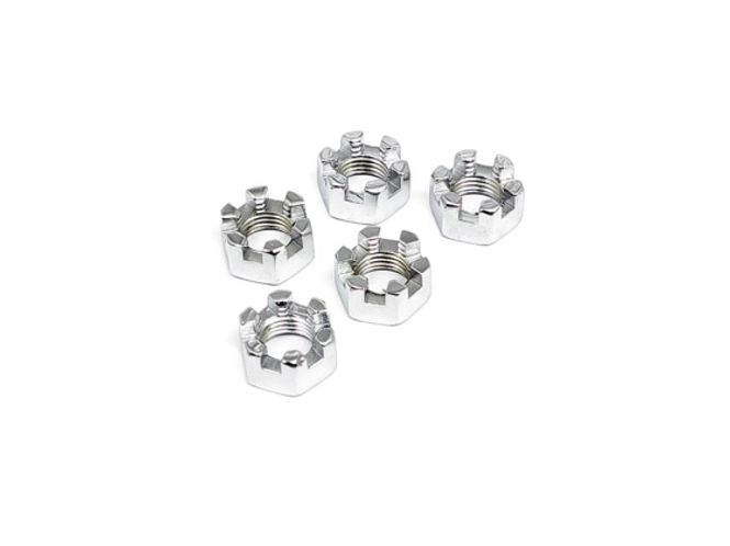 Hovedbilde Chrome castle nut, 5/8 inch-18