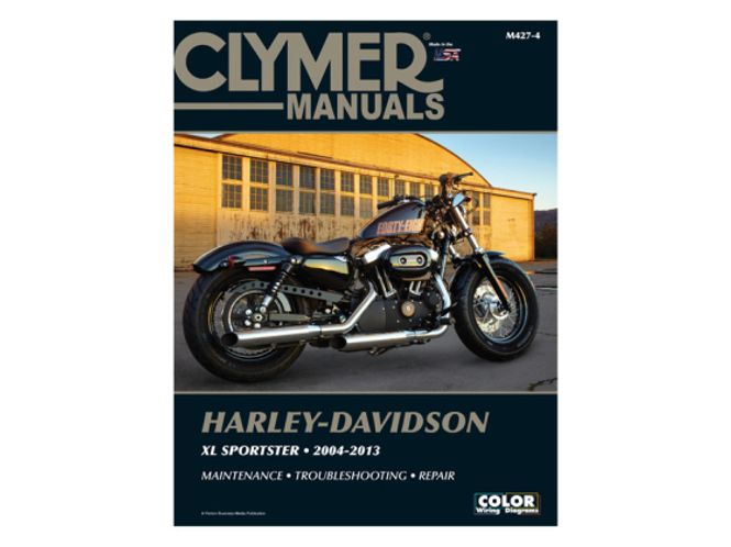 Hovedbilde CLYMER SERVICE MANUAL 04-13 XL SPORTSTER, SERVICE MANUAL