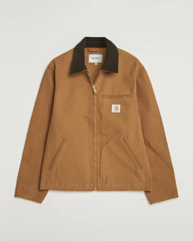 Carhartt Detroit canvas jacket Carhartt brown