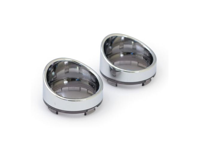 Hovedbilde Turn signal lens set with visor, Turn signal lens set with visor