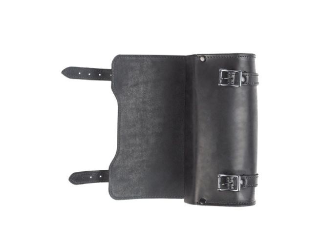 Hovedbilde LEATHER TOOL BAG. BLACK. 3 LITER, Gaffel veske