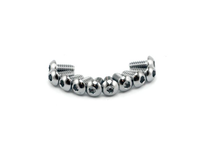 Hovedbilde 5/16-18 X 7/8 BUTTON HEAD ALLEN BOLTS CHROME