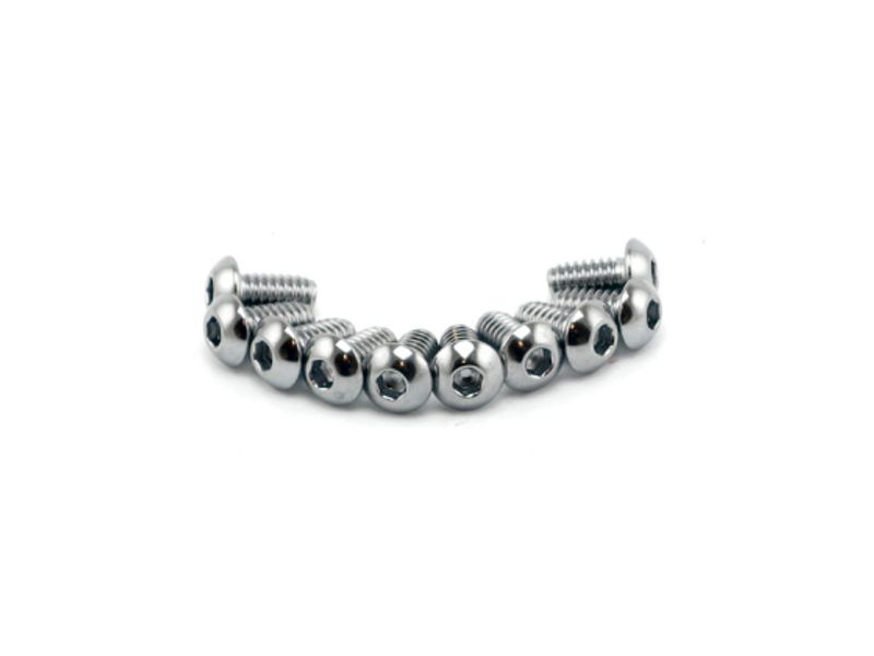 5/16-24 X 7/8 Skrue, COLONY 5/16-24 X 7/8 BUTTON HEAD ALLEN BOLTS CHROME