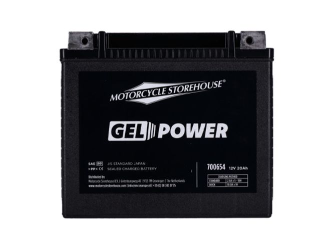 Hovedbilde GEL batteri 12V, 20Ah, 360cca, batteri
