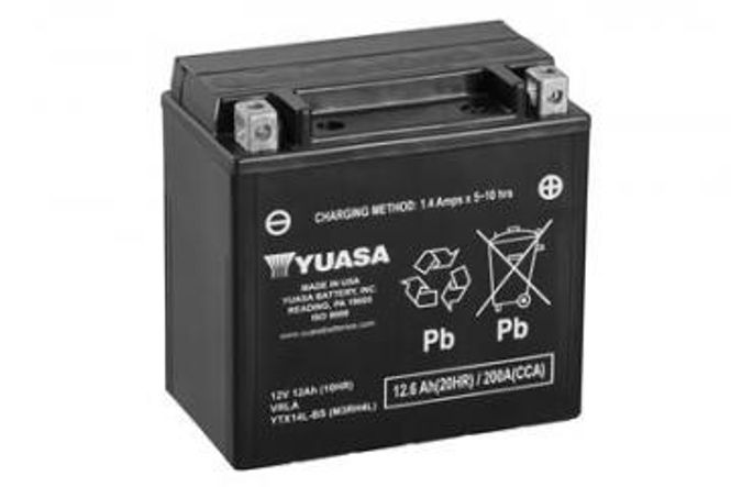 Hovedbilde Yuasa Battery AGM.  YTX14L-BS