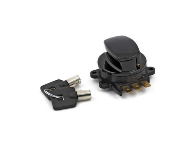 Hovedbilde 96-UP IGNITION SWITCH, SIDE HINGE TYPE. BLACK, Tenningslås