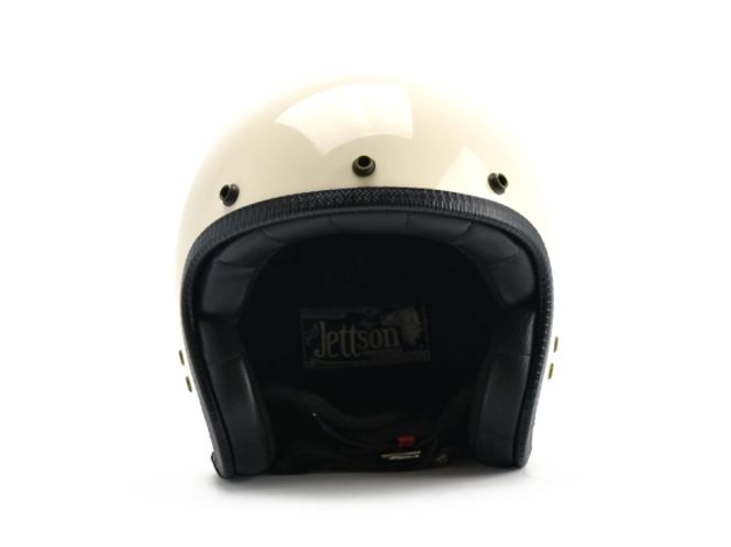 Hovedbilde ROEG JETTSON HELMET VINTAGE WHITE, Halvhjelm str xs