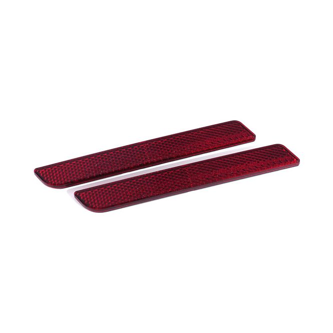 Hovedbilde 92-up reflector set. Red. 92-19 various H-D