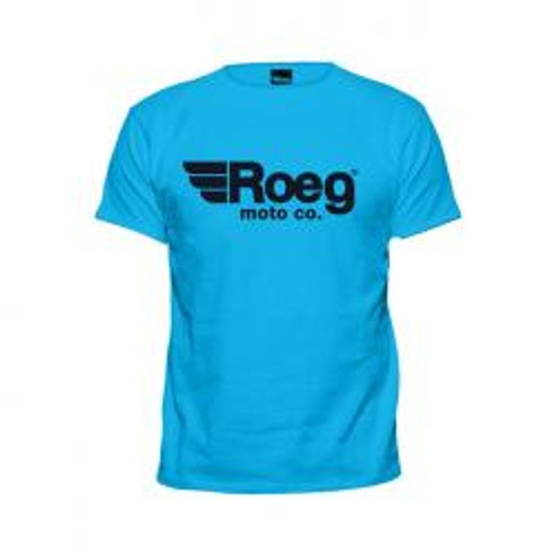ROEG OG TEE BLUE T-skjorte herre str XL