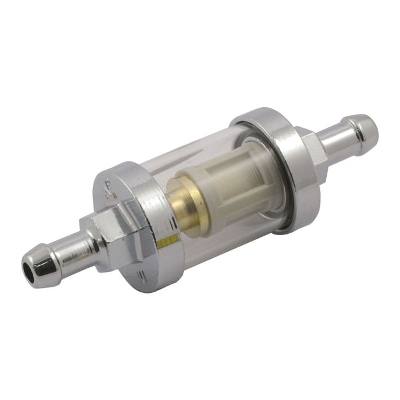 CLEAR-VIEW FUEL FILTER, 5/16 ID, Bensinfilter