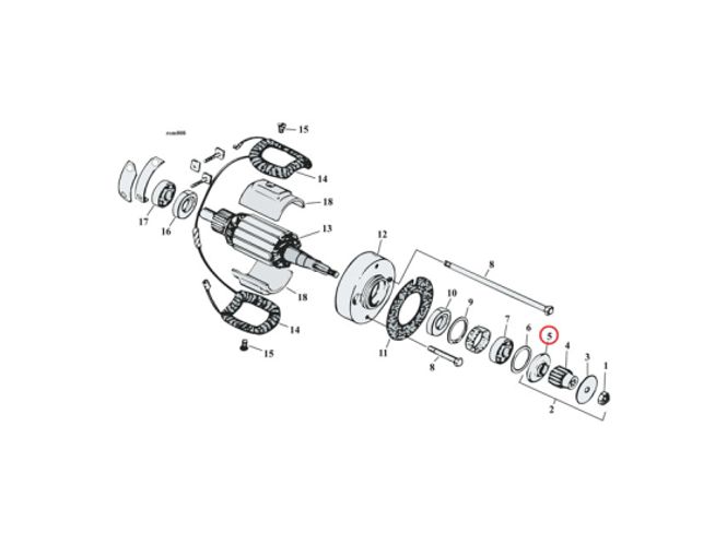 Hovedbilde OIL DEFLECTOR  58-69 FL; 58-81 XL, OIL DEFLECTOR  58-69 FL; 58-81 XL