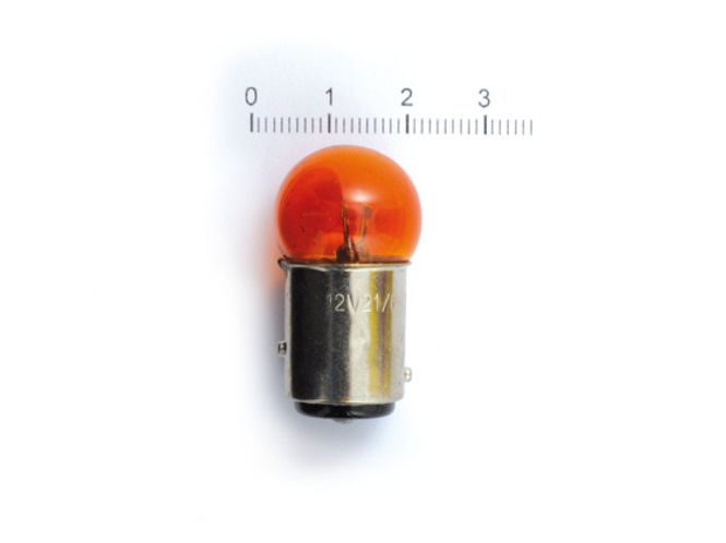 Hovedbilde 2 Polet Blinklys Pære 12V-21/6CP, Blinklys Pære