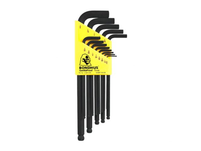 Hovedbilde BONDHUS, ALLEN HEAD / BALL-END WRENCH SET. US SIZES, Unbrako